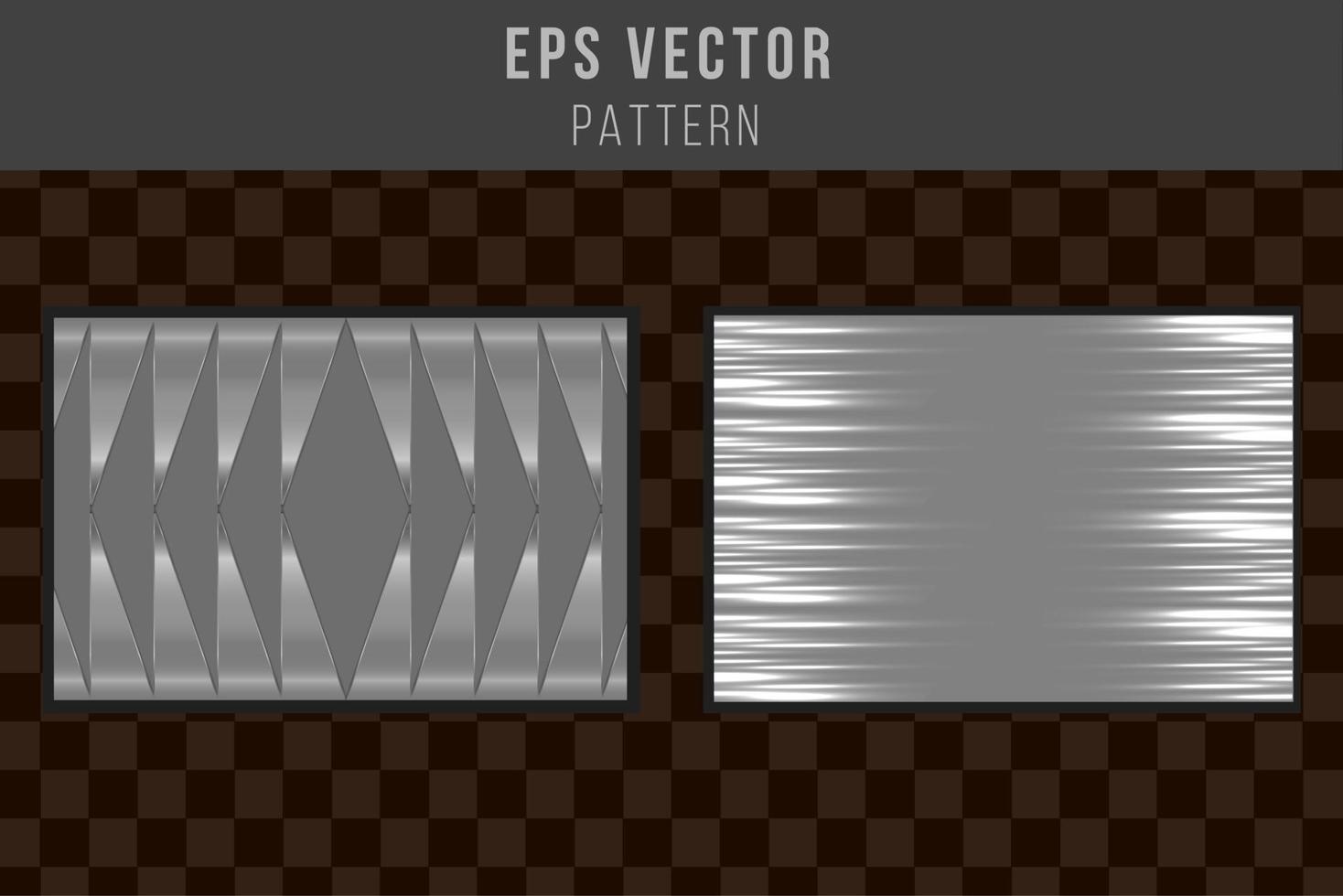 set van grijswaarden naadloze patroon zwart-wit eps vector bewerkbare