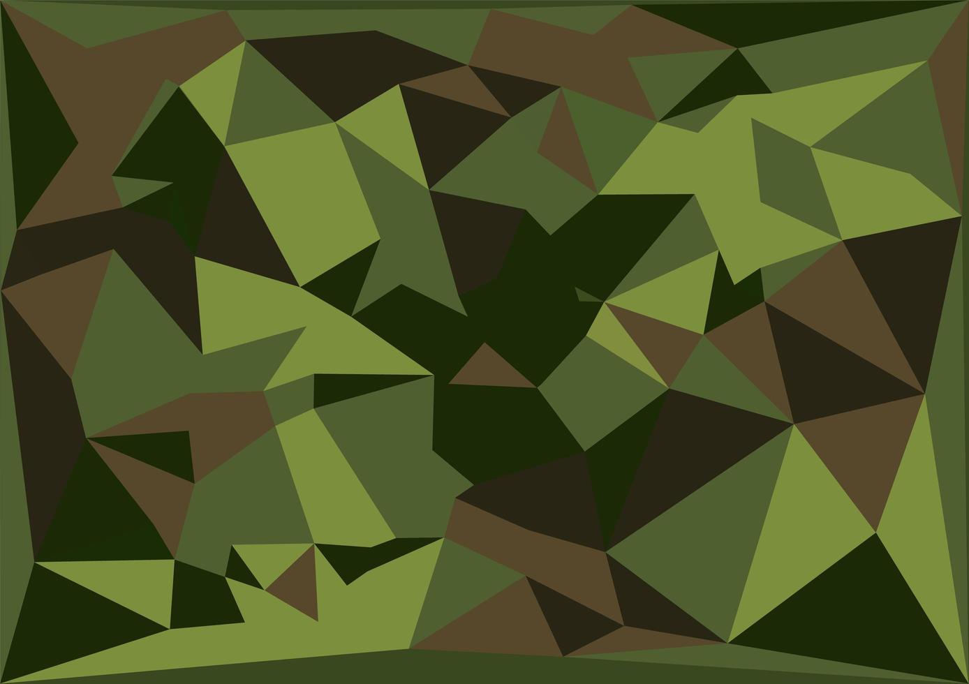 camouflage driehoek patroon. vectorgrungeillustratie. leger vector