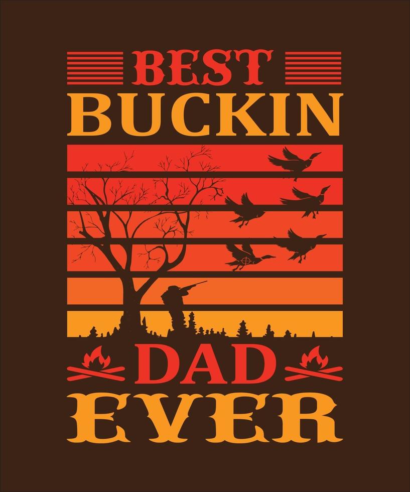 beste buckin-papa ooit vector