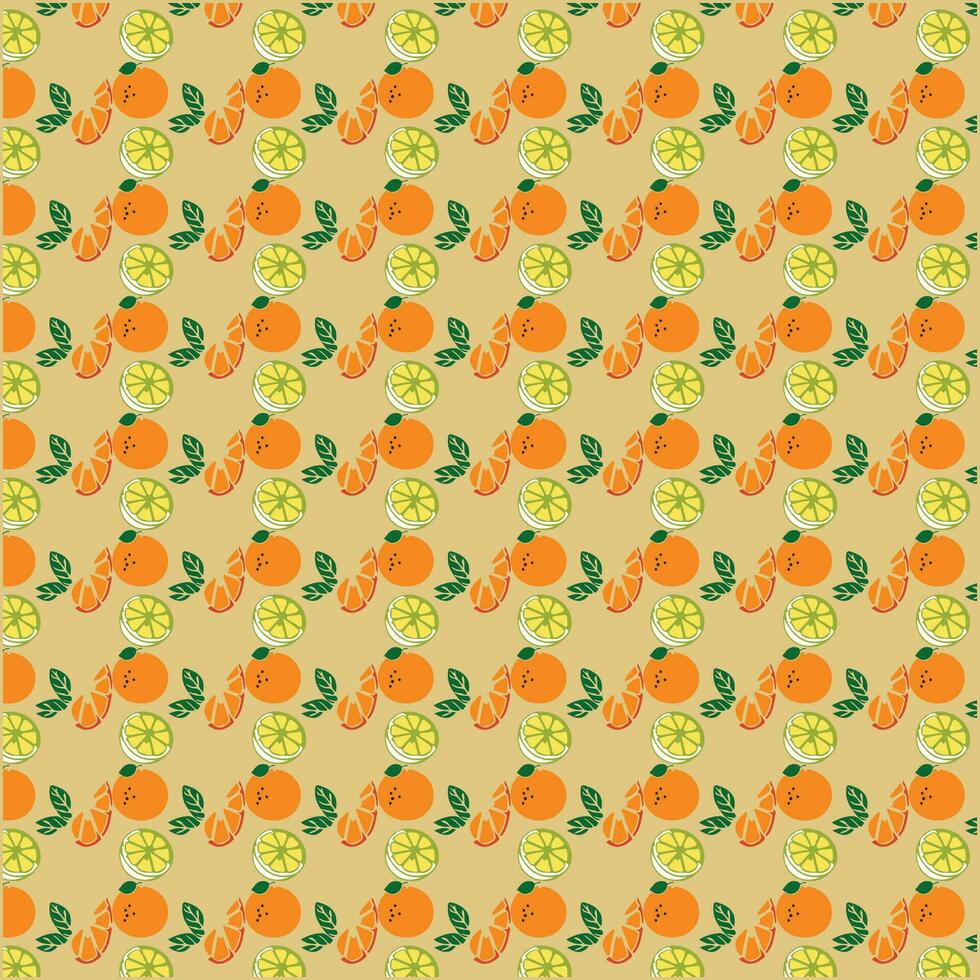 mooi fruit vector sjabloon patroon.