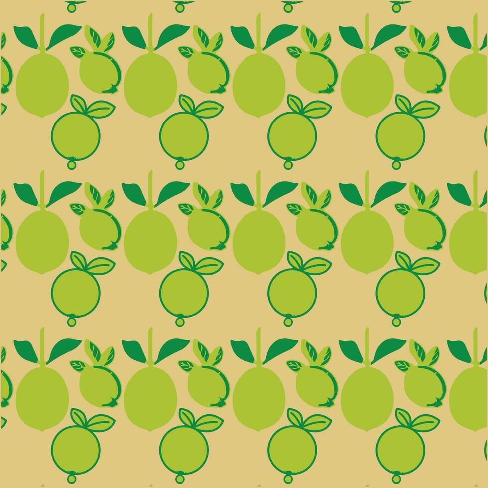 mooi fruit vector sjabloon patroon.