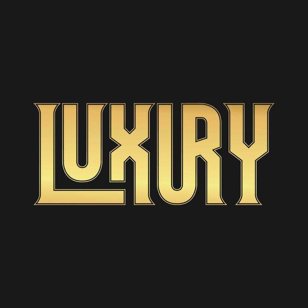 luxe t overhemd ontwerp vector