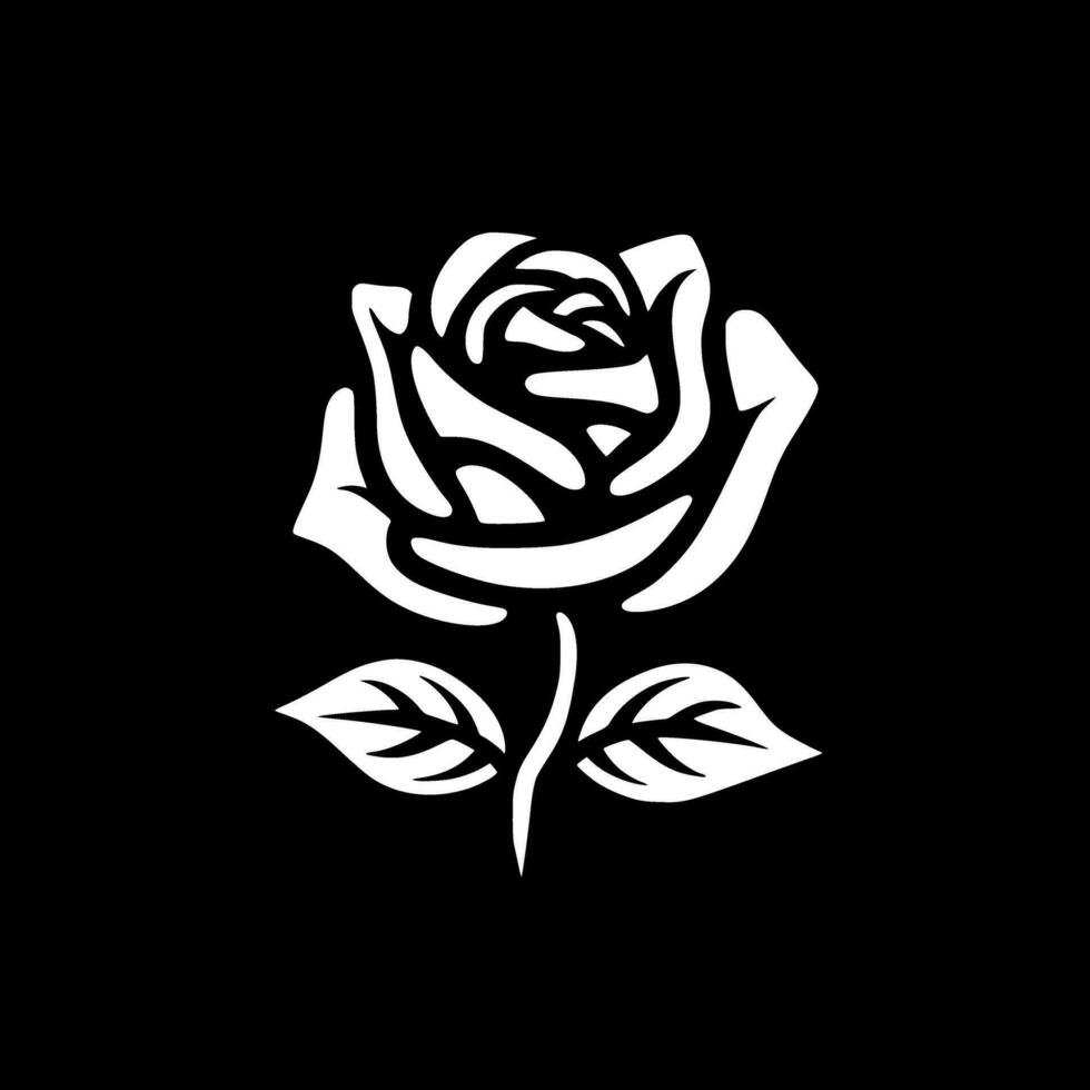 bloem - minimalistische en vlak logo - vector illustratie