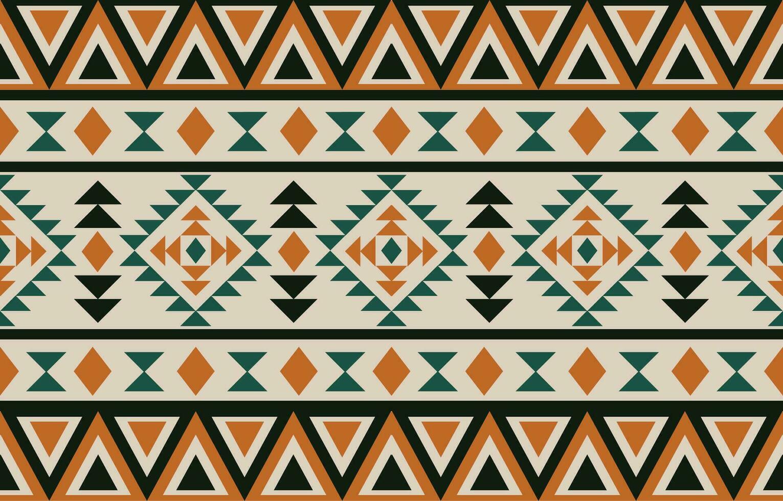 etnisch abstract ikat kunst. aztec ornament afdrukken. meetkundig etnisch patroon naadloos kleur oosters. ontwerp voor achtergrond ,gordijn, tapijt, behang, kleding, inpakken, batik, vector illustratie.