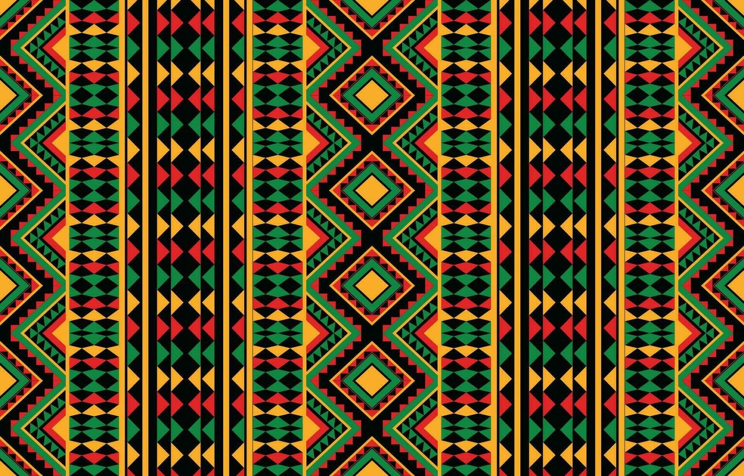 etnisch abstract ikat kunst. aztec ornament afdrukken. meetkundig etnisch patroon naadloos kleur oosters. ontwerp voor achtergrond ,gordijn, tapijt, behang, kleding, inpakken, batik, vector illustratie.