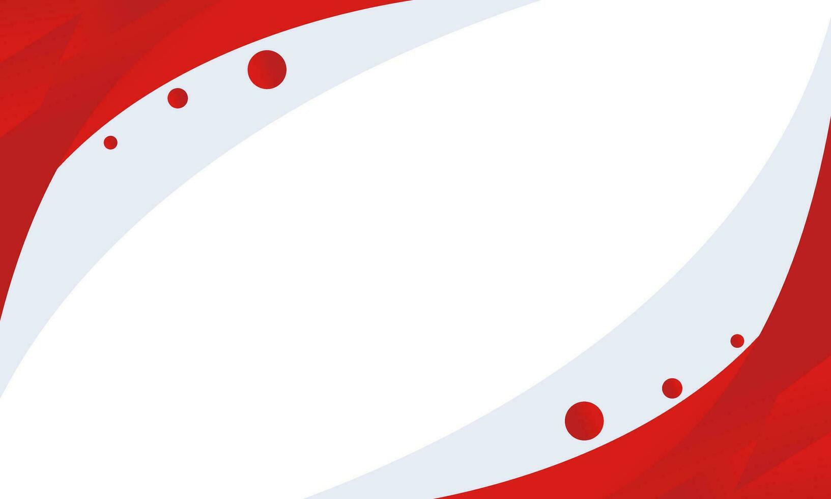 rood abstract achtergrond met curves en cirkels en wit ruimte in centrum vector