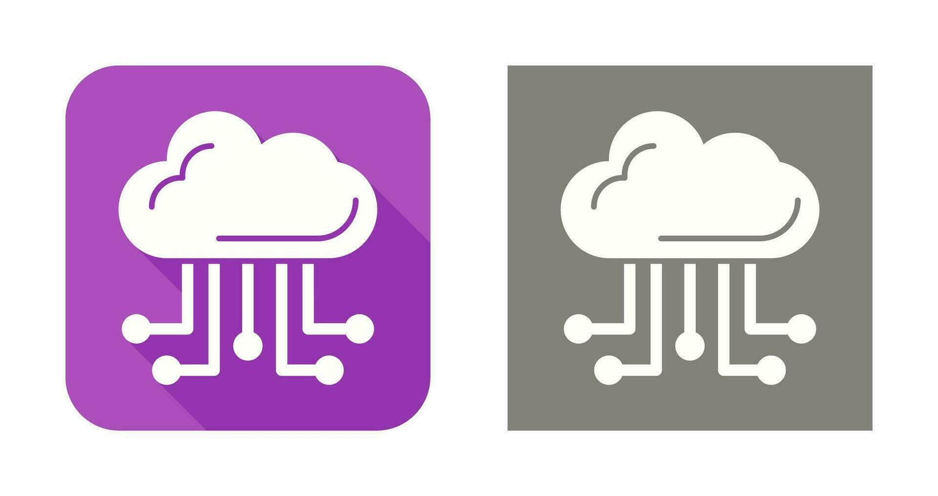 cloud computing vector icon