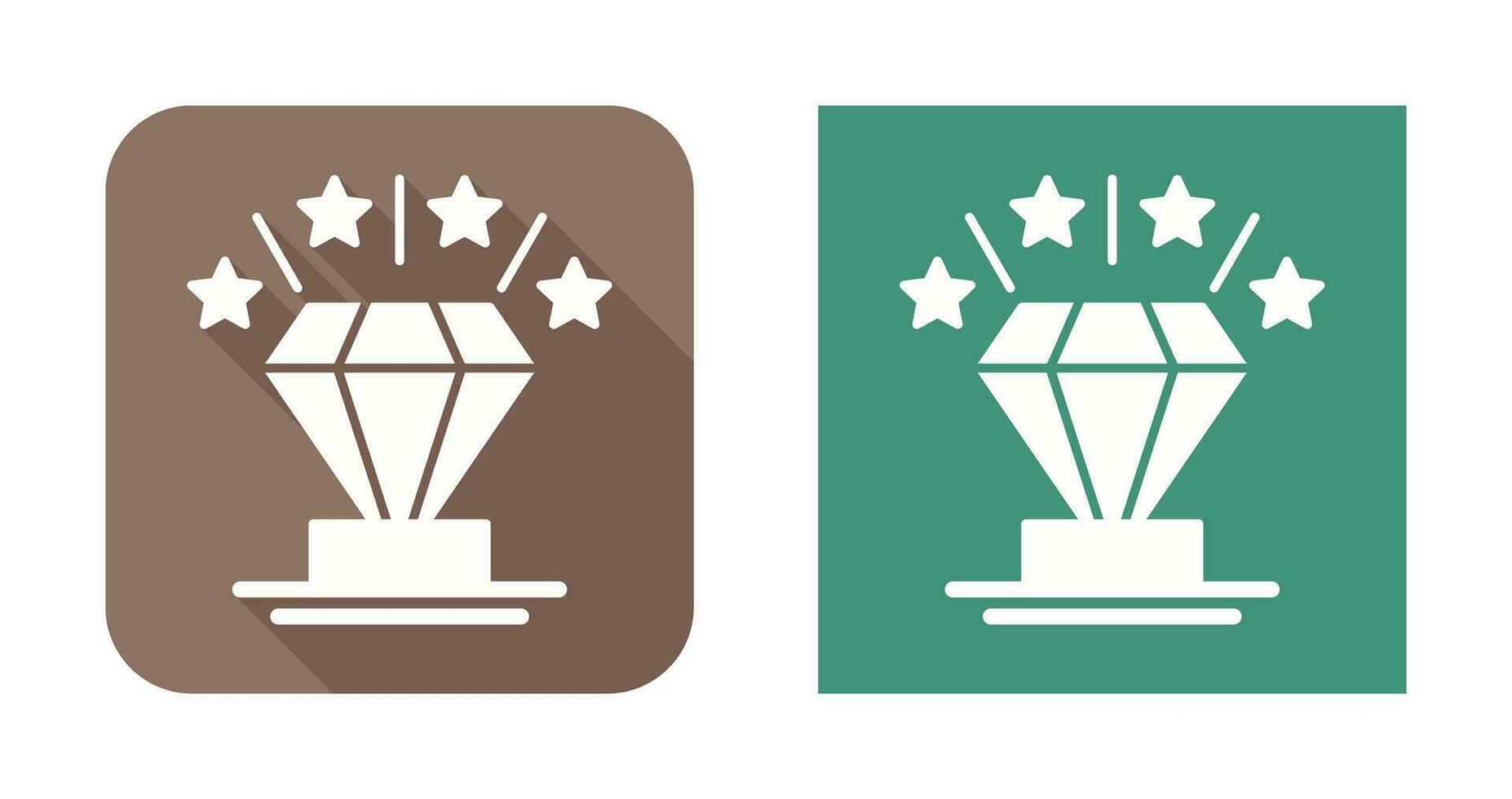 diamant vector pictogram