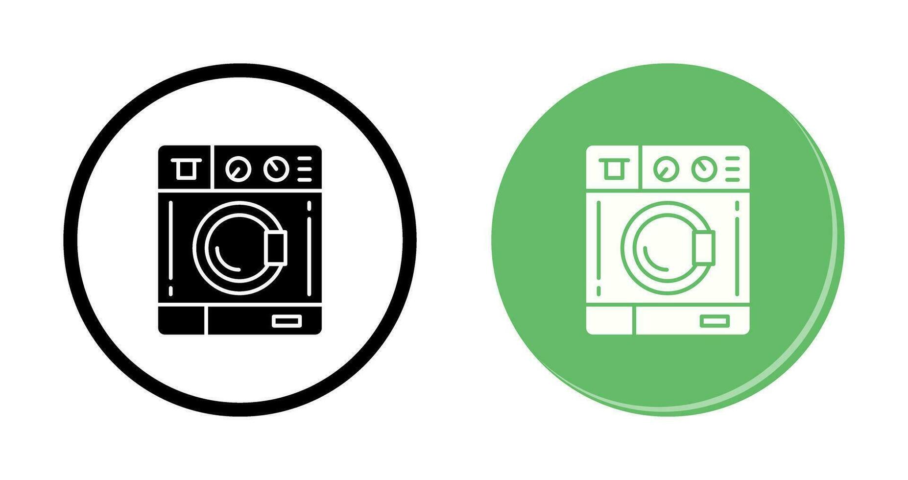 wasmachine vector pictogram