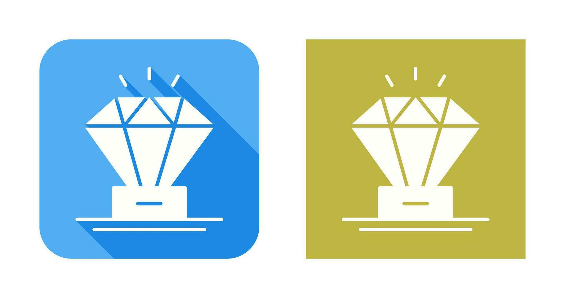 diamant vector pictogram