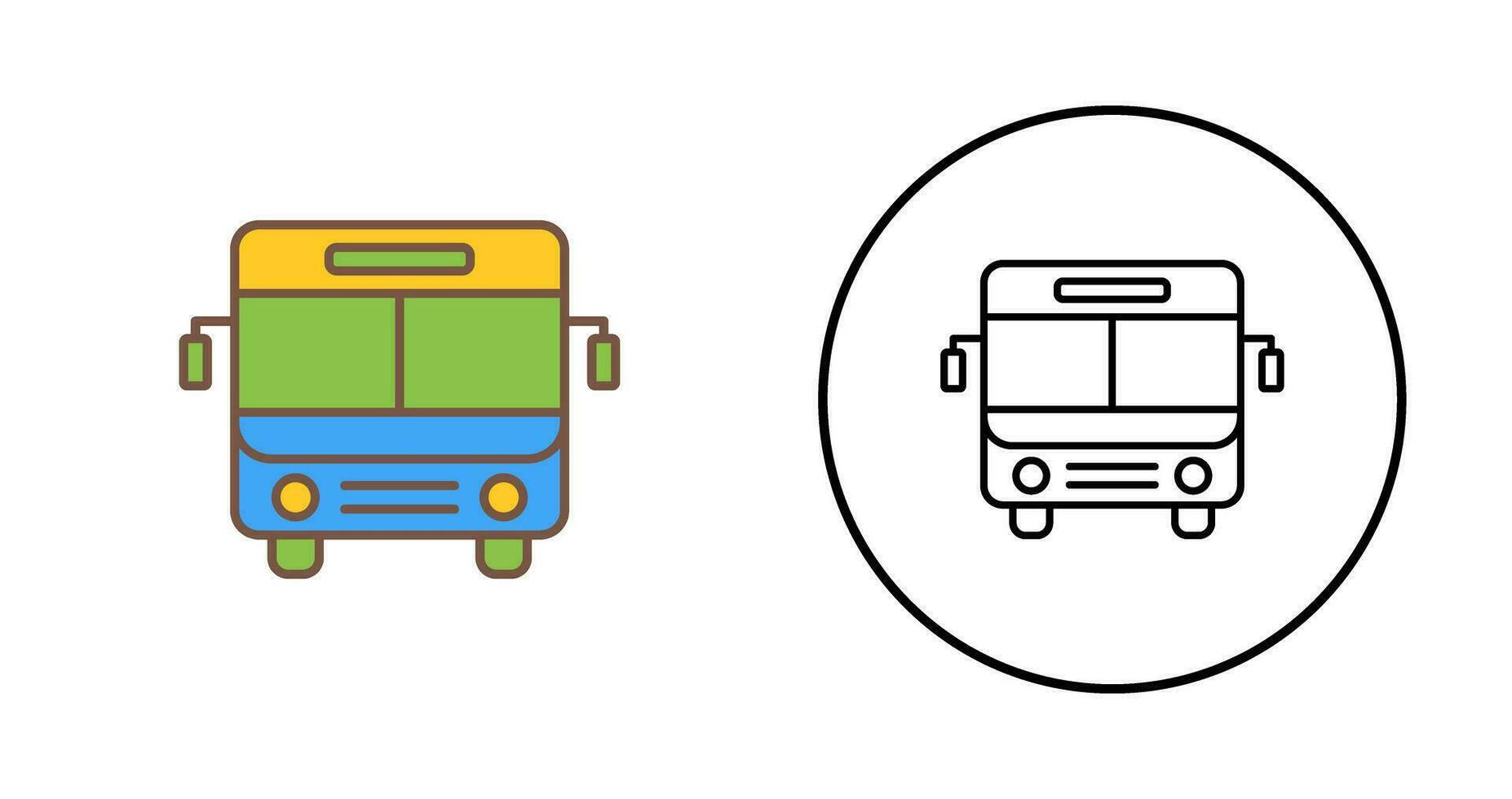 bus vector pictogram