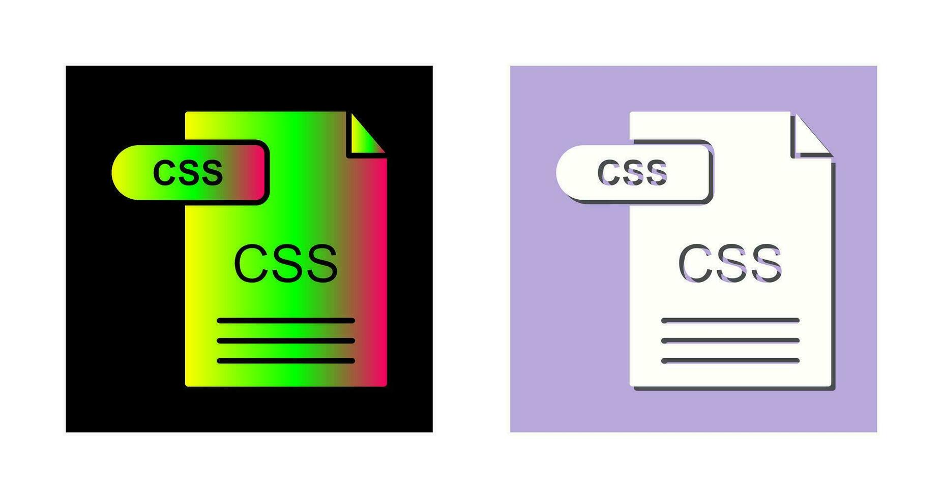 css vector icoon