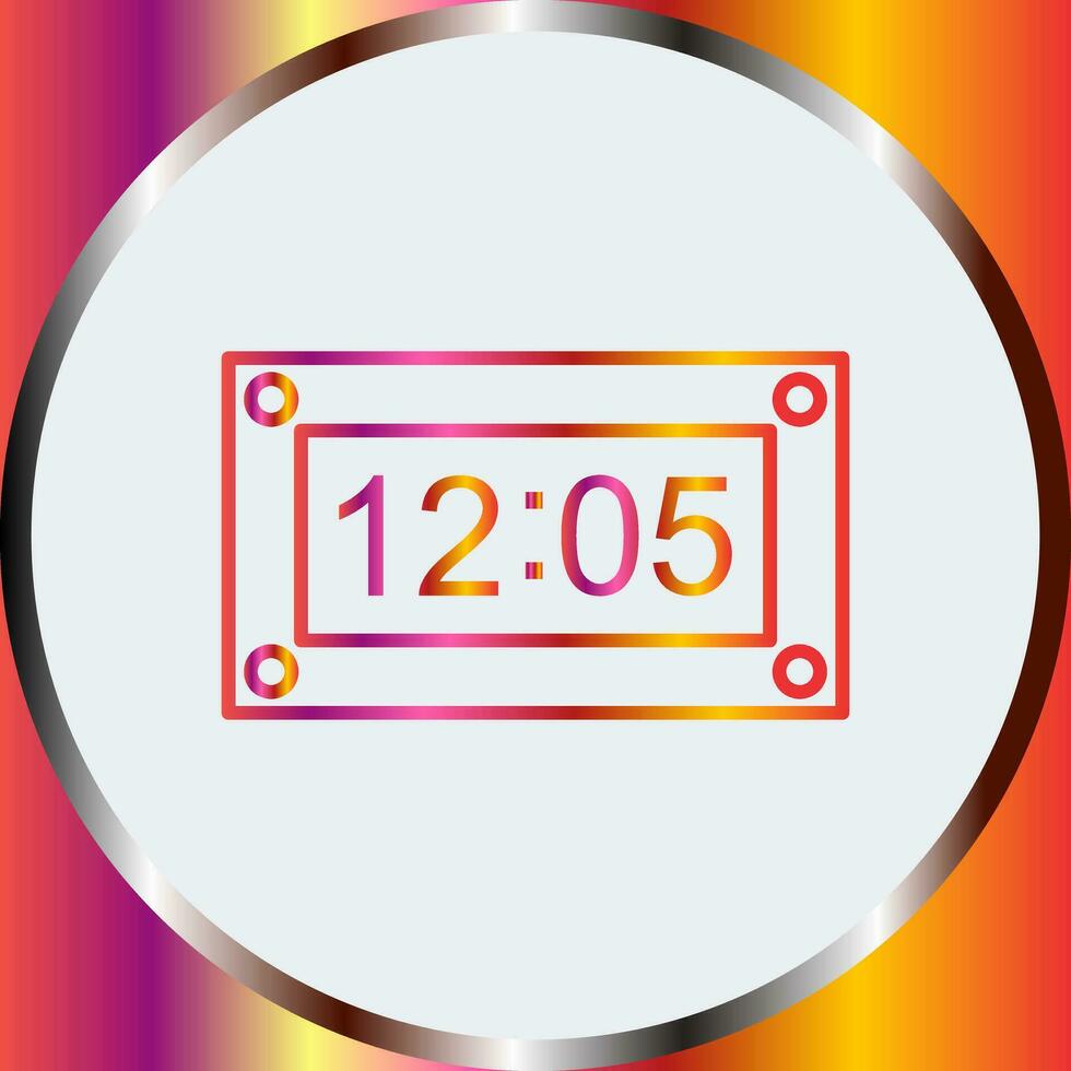 uniek timer vector icoon