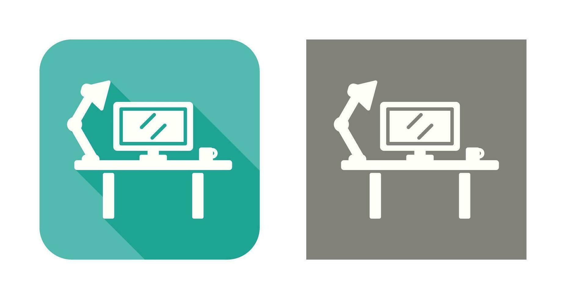 werkruimte vector pictogram