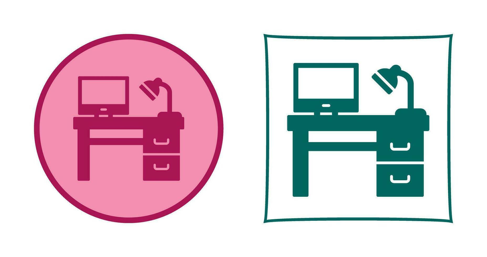 bureau vector pictogram