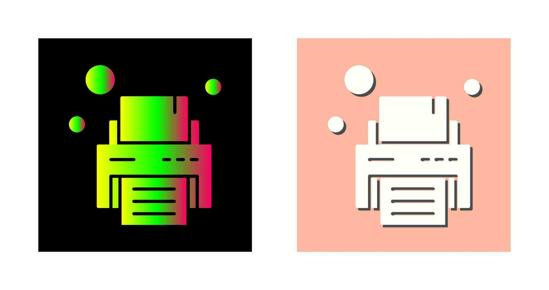 printer vector pictogram