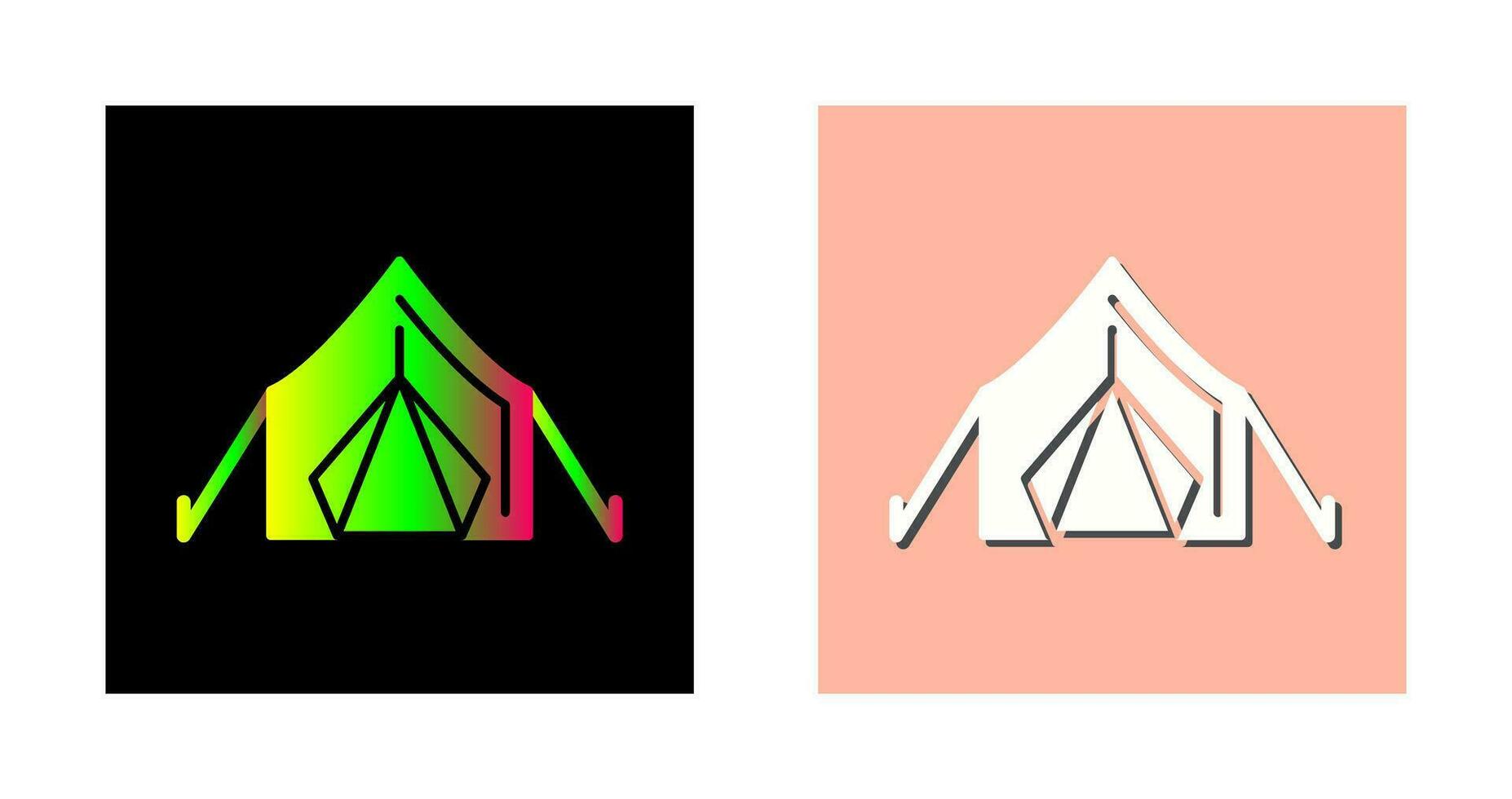 tent vector pictogram