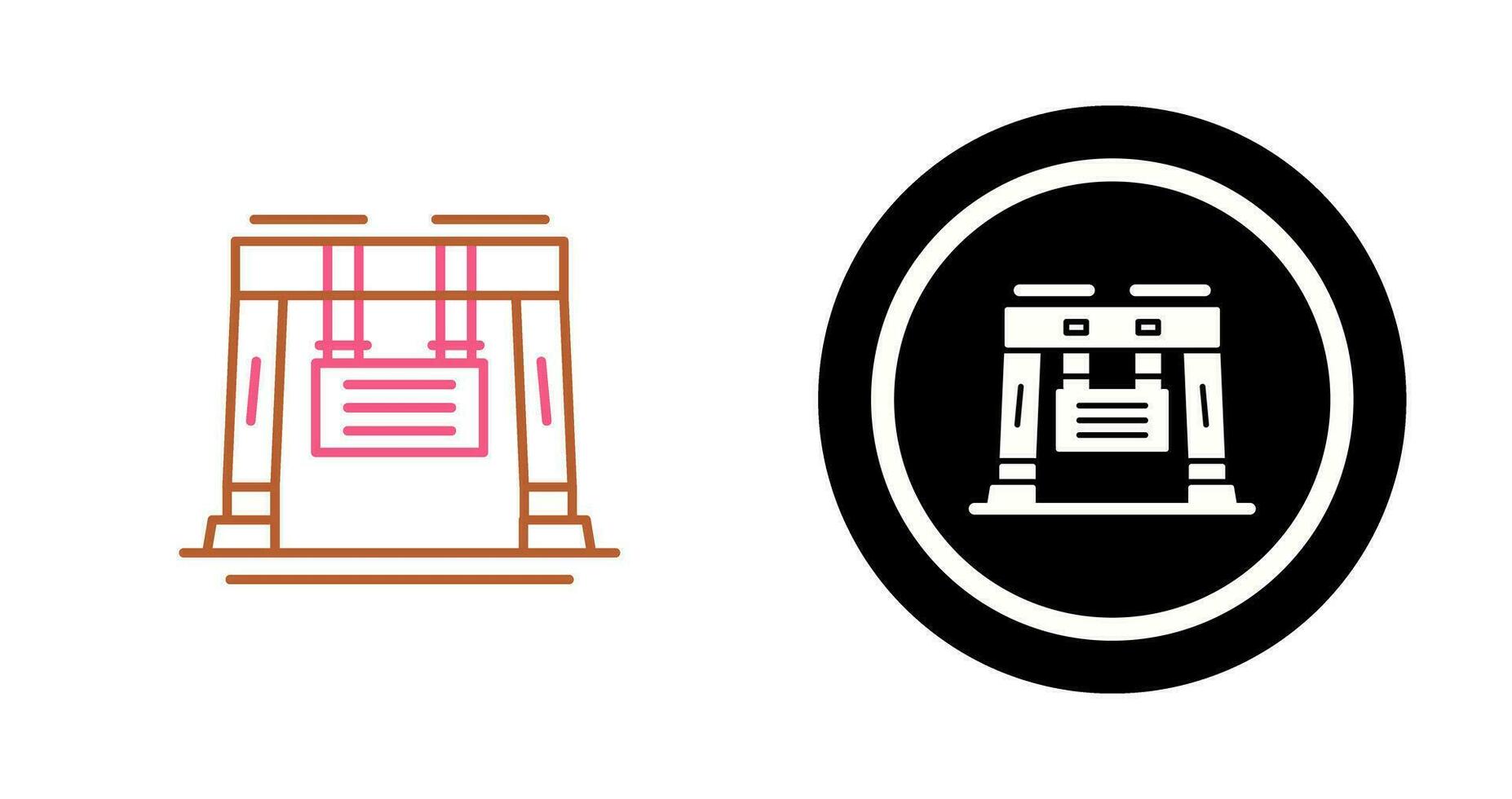 kraan vector pictogram