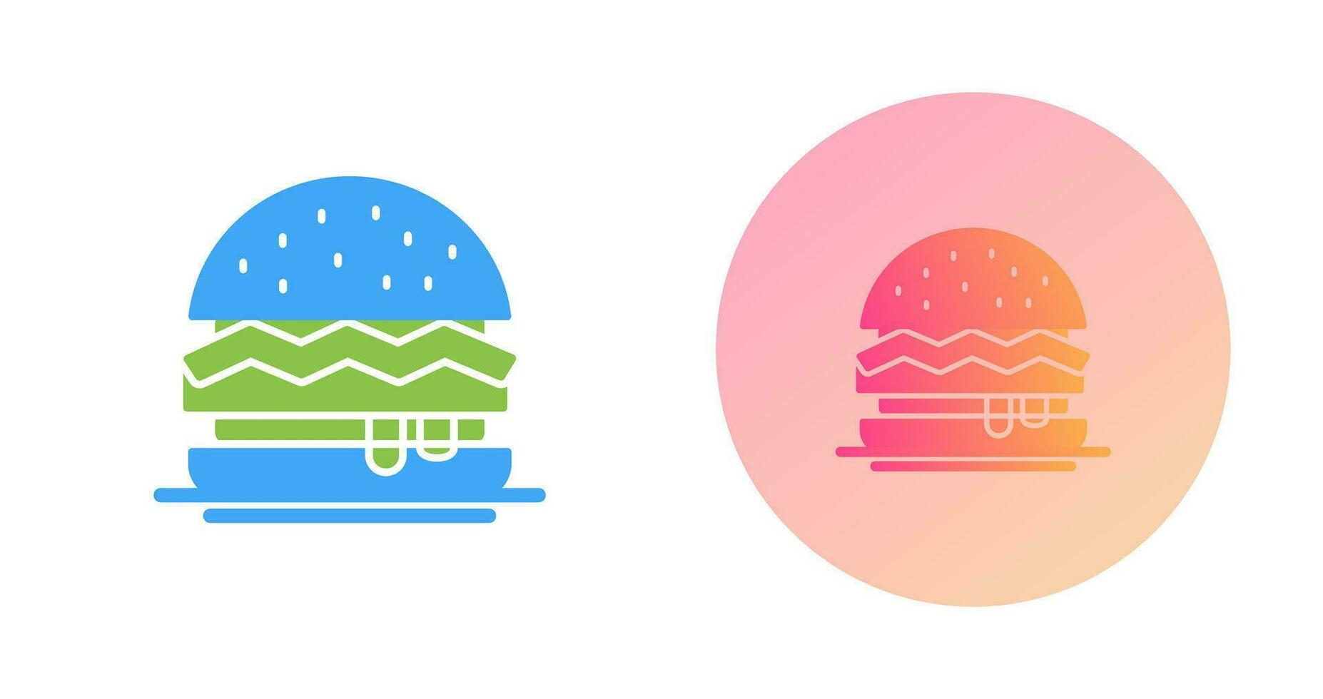 Hamburger vector icoon