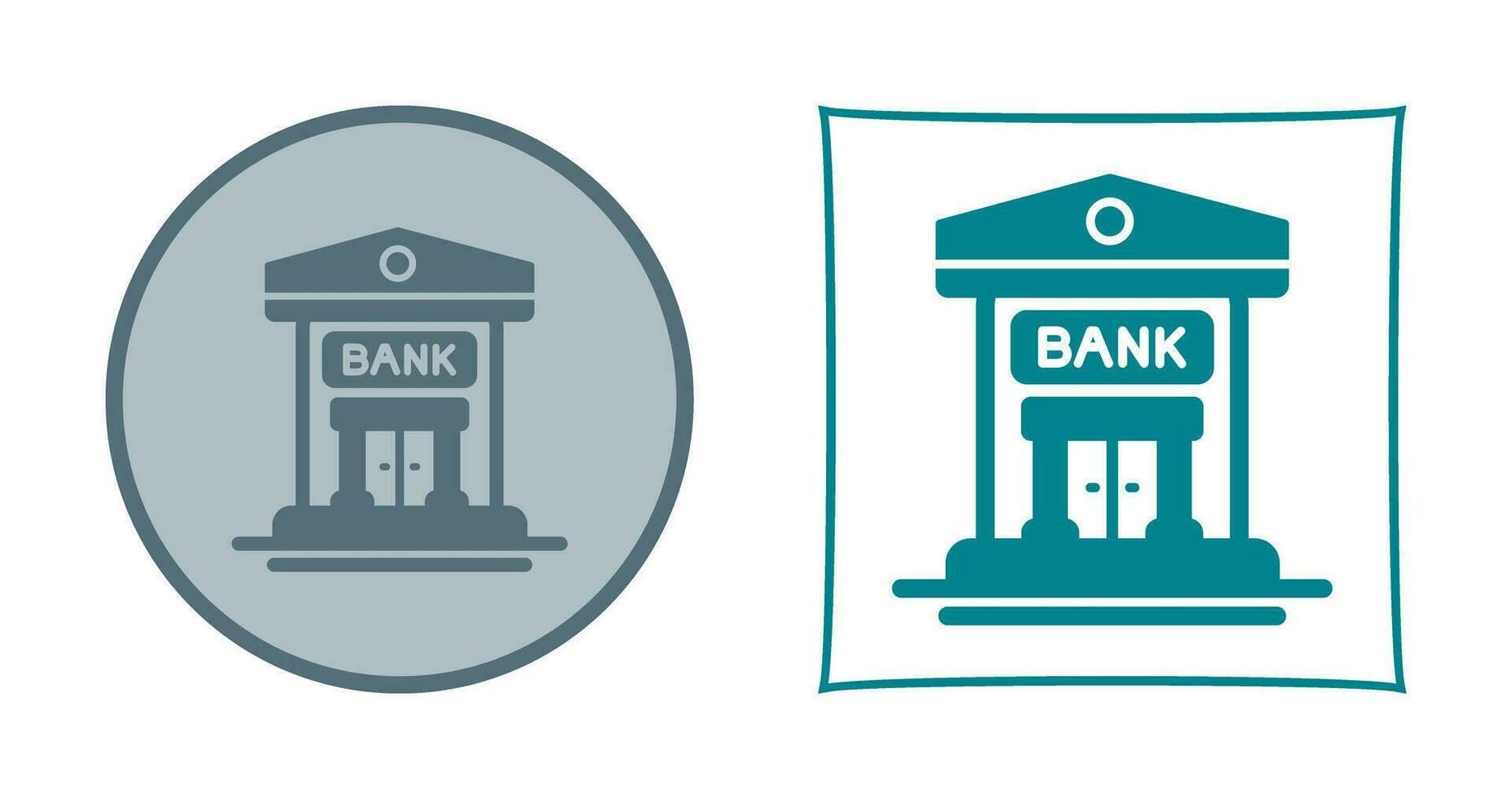 bank vector pictogram