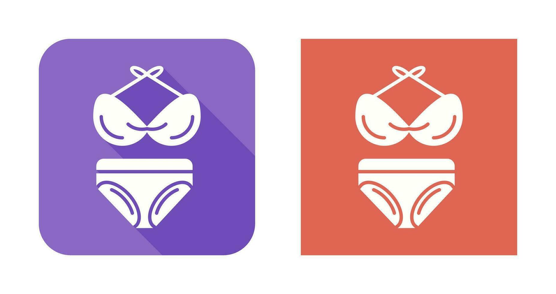 bikini vector icoon