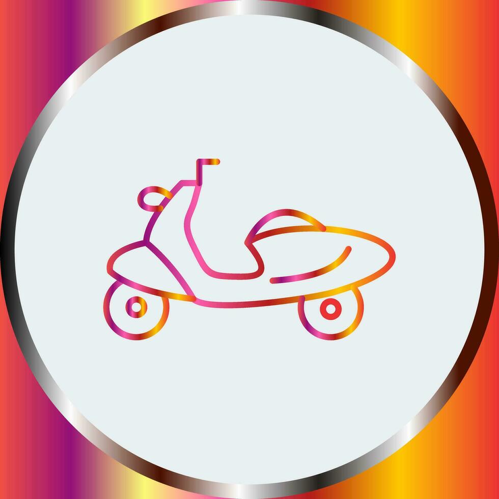 scooter vector pictogram