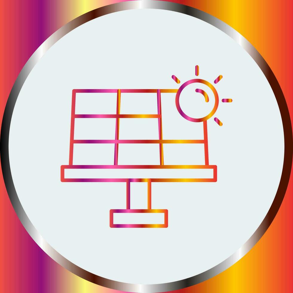 zonne-energie vector pictogram