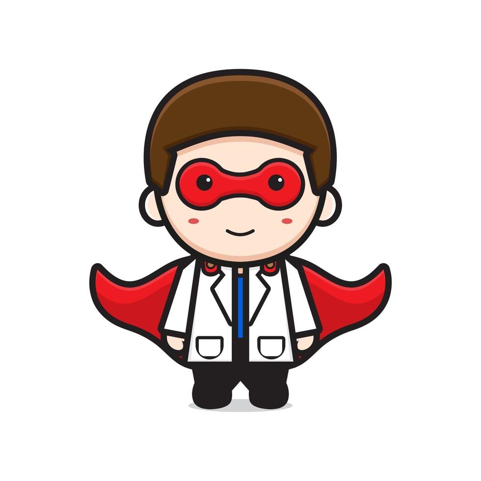 dokter is held cartoon pictogram vectorillustratie vector