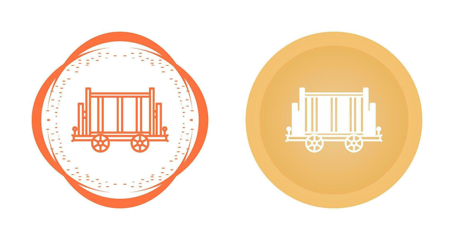 trolley vector pictogram vector