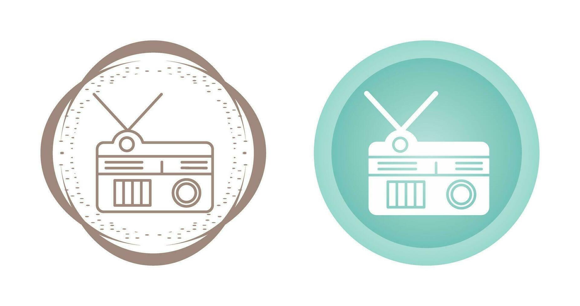 radio vector pictogram