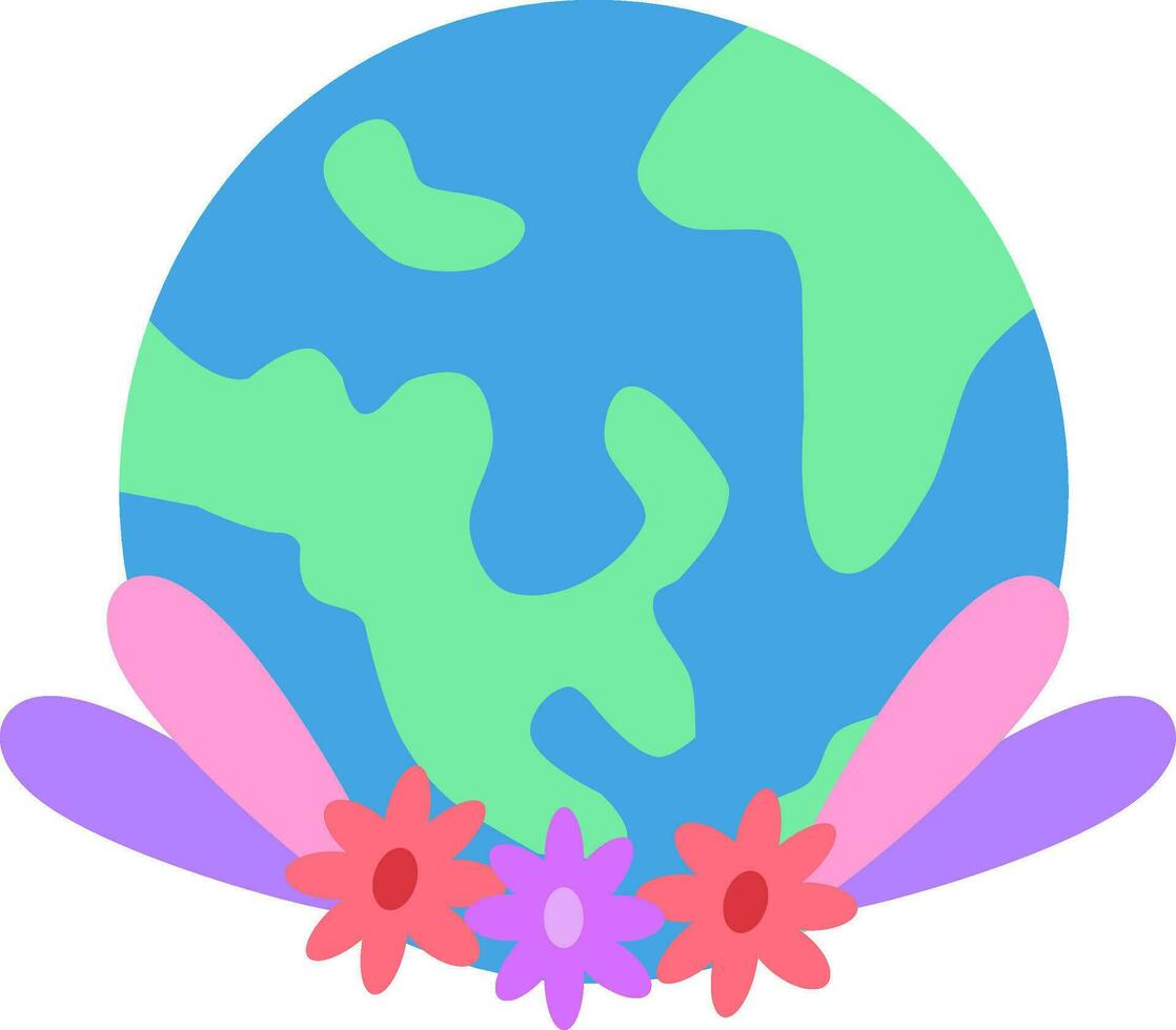 bloem aarde vector