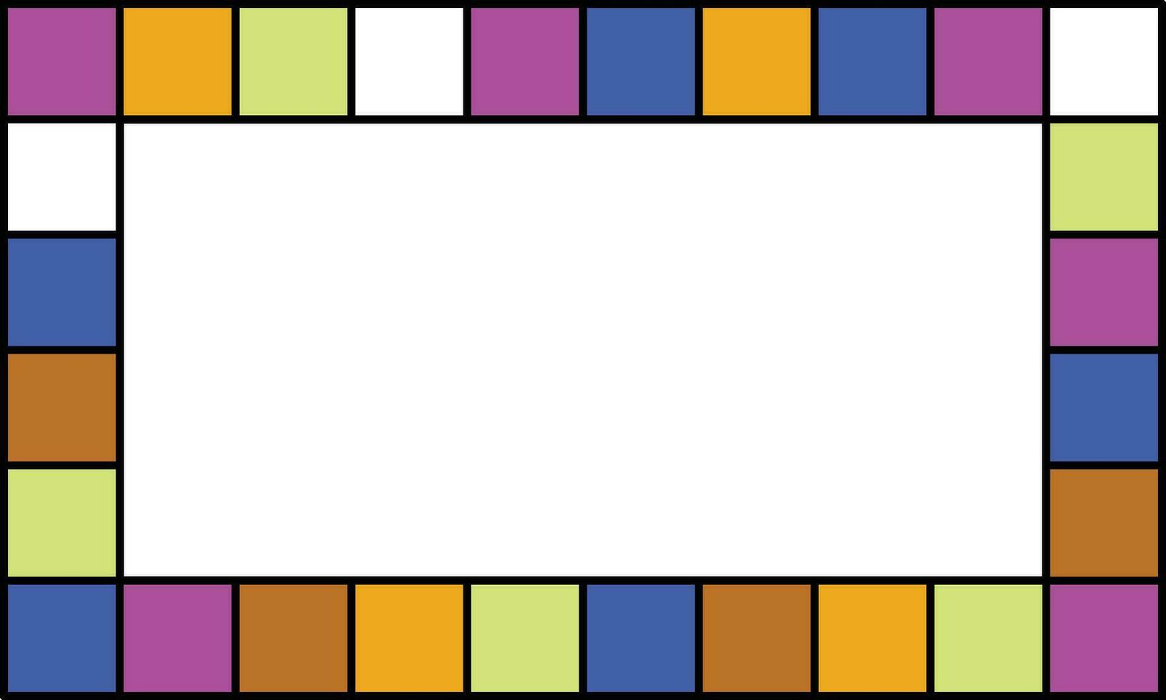 vector esthetisch schattig kleurrijk abstract kader minimaal met tekst ruimte behang illustratie