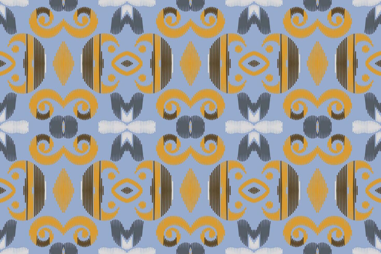ikat damast paisley borduurwerk achtergrond. ikat structuur meetkundig etnisch oosters patroon traditioneel. ikat aztec stijl abstract ontwerp voor afdrukken textuur,stof,sari,sari,tapijt. vector