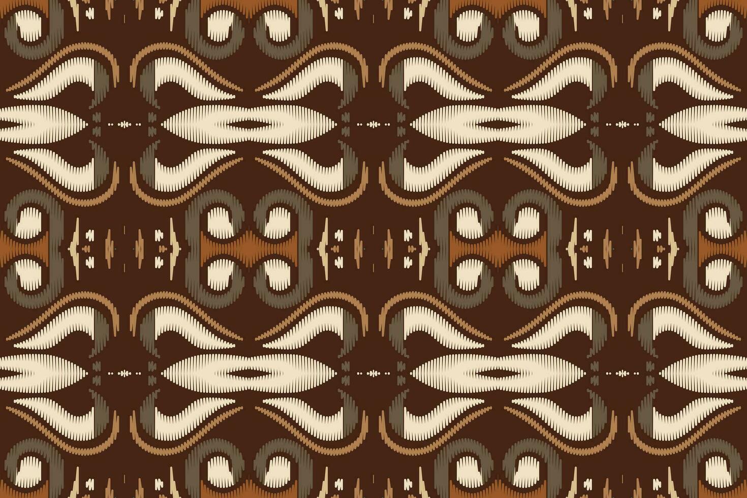 ikat damast paisley borduurwerk achtergrond. ikat aztec meetkundig etnisch oosters patroon traditioneel.azteken stijl abstract vector illustratie.ontwerp voor textuur, stof, kleding, verpakking, sarong.