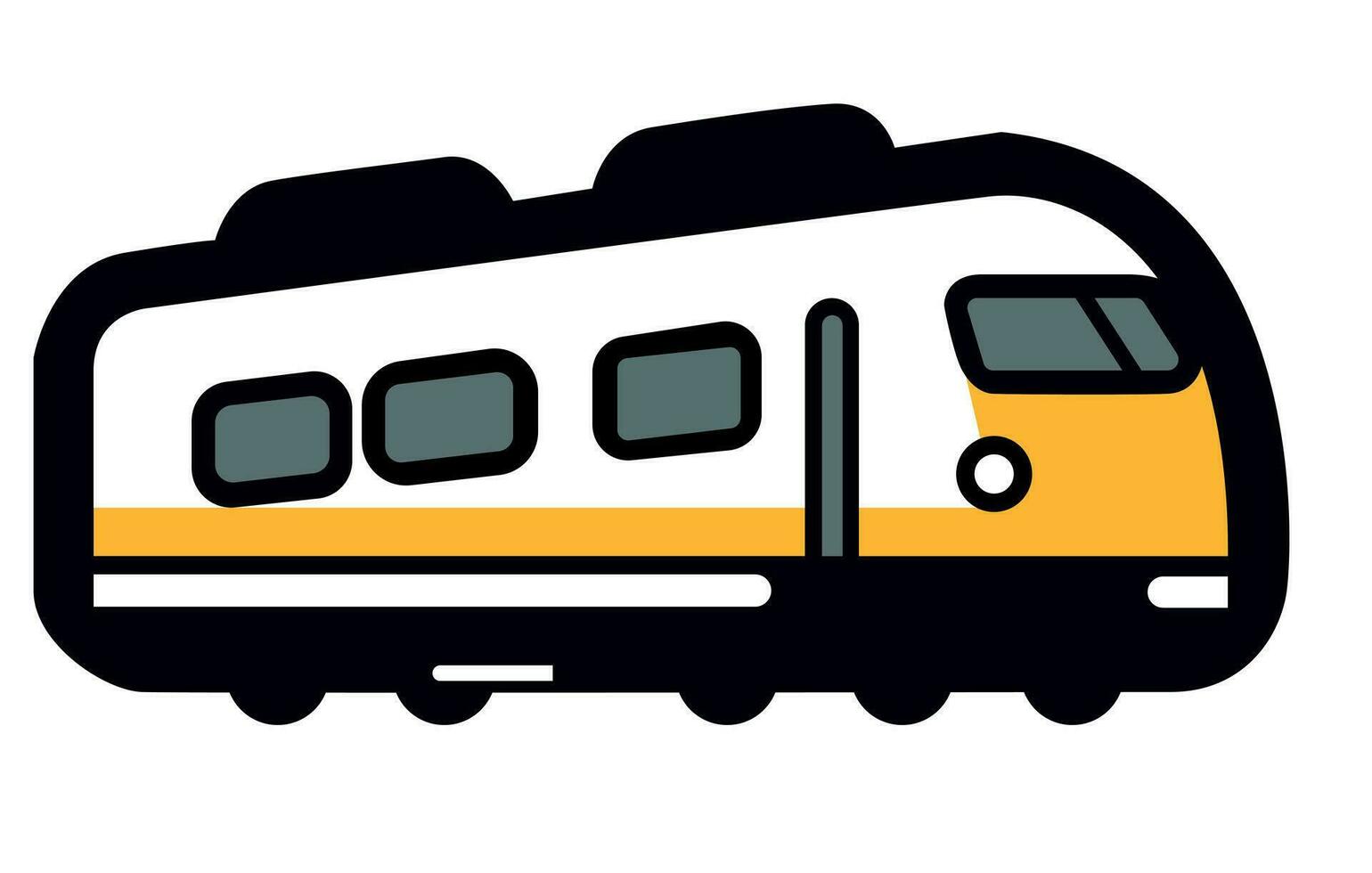 voertuig trein illustratie. voertuig trein vector illustratie