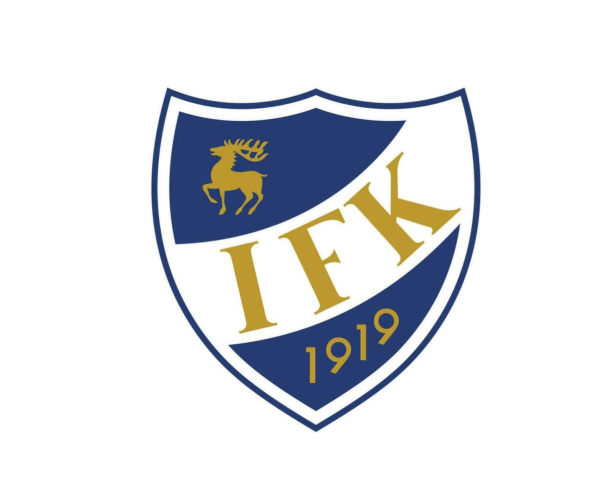 ifk mariehamn club symbool logo Finland liga Amerikaans voetbal abstract ontwerp vector illustratie