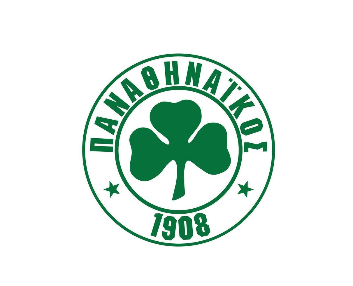 panathinaikos toen club logo symbool Griekenland liga Amerikaans voetbal abstract ontwerp vector illustratie