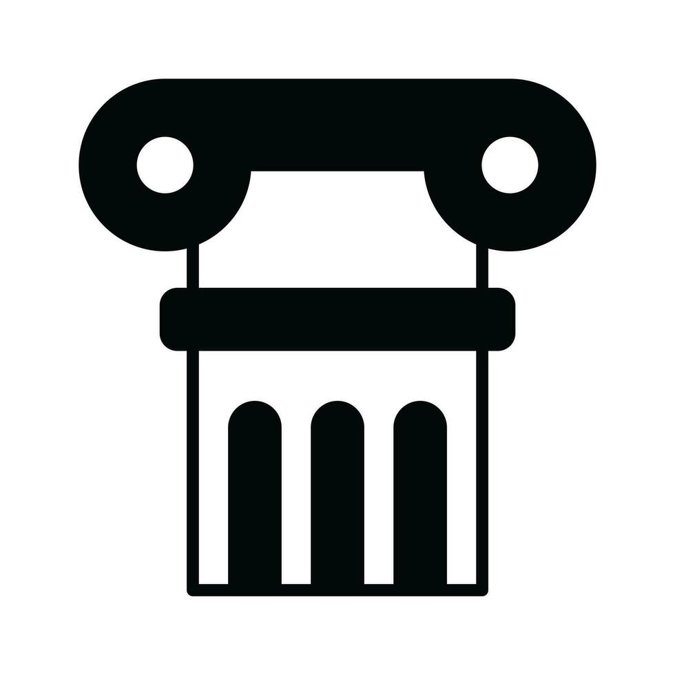 downloaden deze premie icoon van Romeins en Grieks antiek kolom, klaar naar gebruik vector