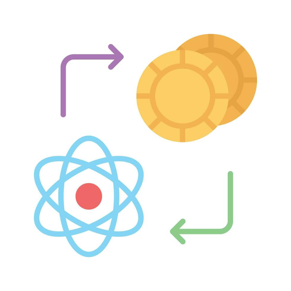 bitcoin ecosysteem vector ontwerp in modern stijl, gemakkelijk naar gebruik icoon