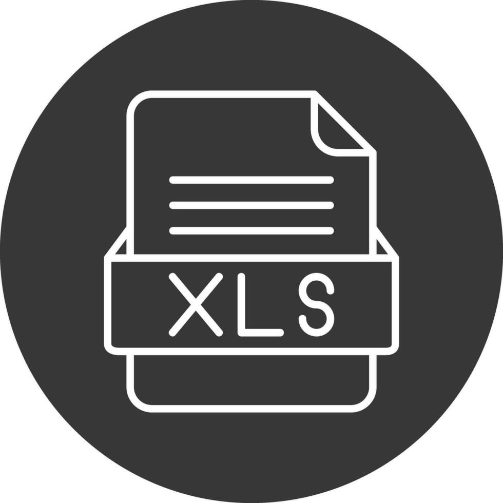 xls het dossier formaat vector icoon