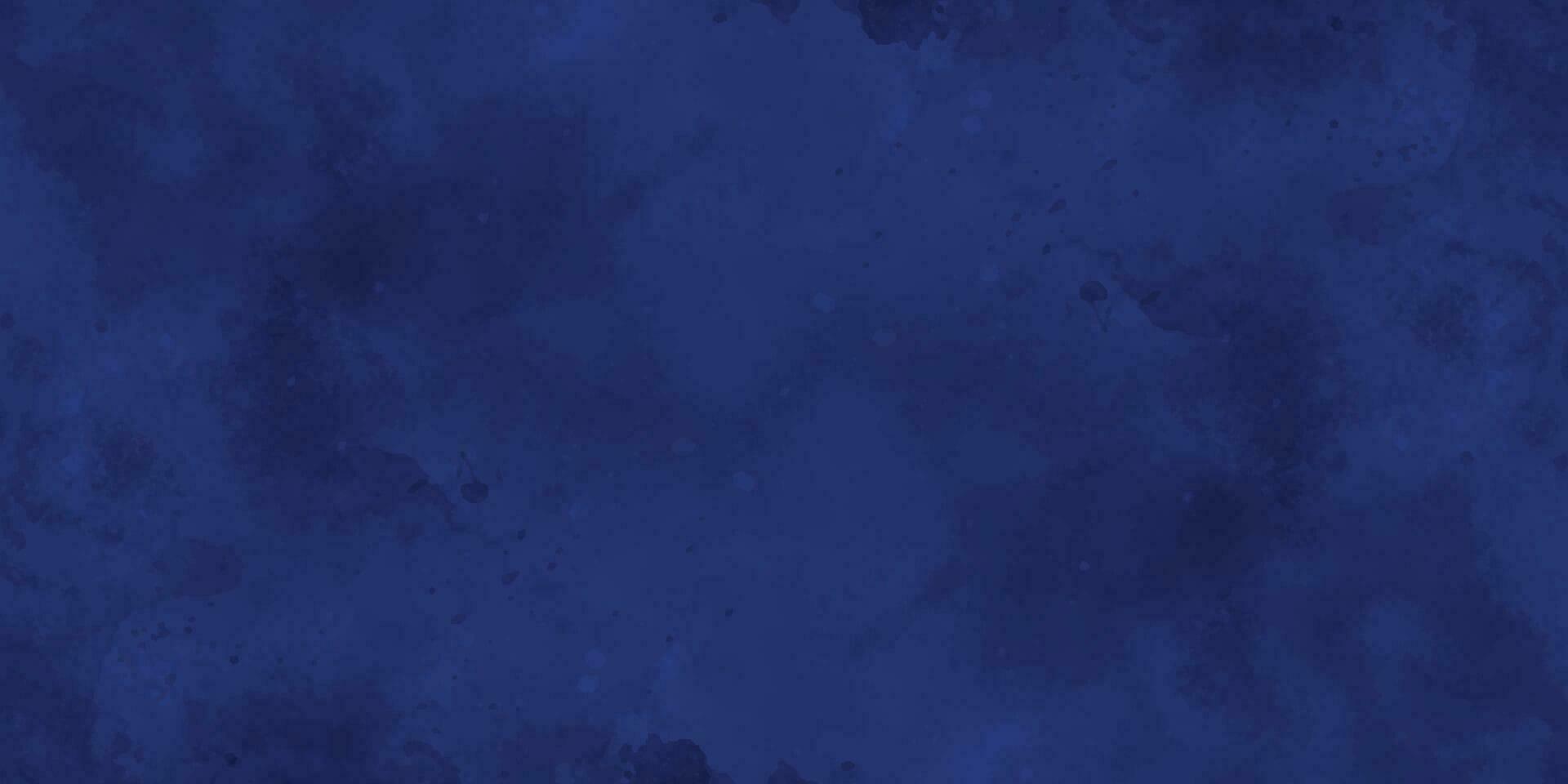 donker blauw waterverf achtergrond. marine blauw waterverf textuur. achtergrond. waterverf wassen aqua geschilderd structuur dichtbij omhoog, grunge ontwerp. vector