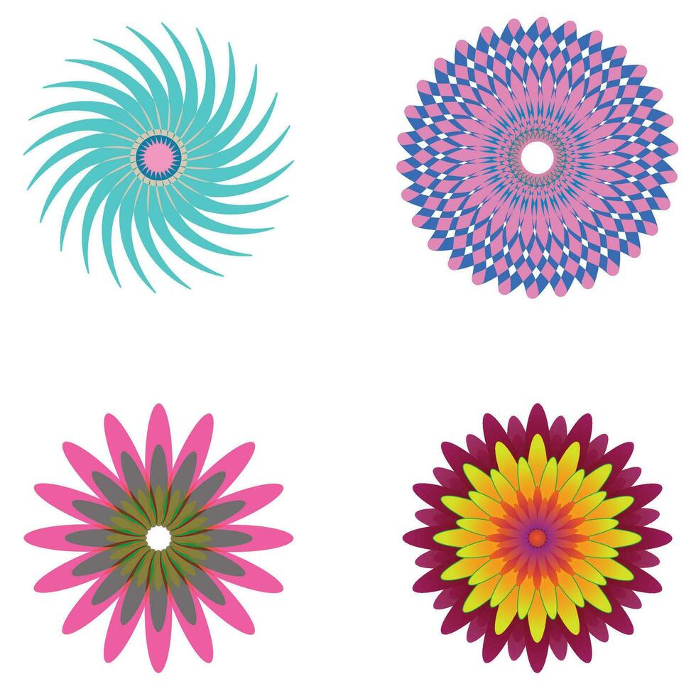 mandala ontwerp vector met wit achtergrond