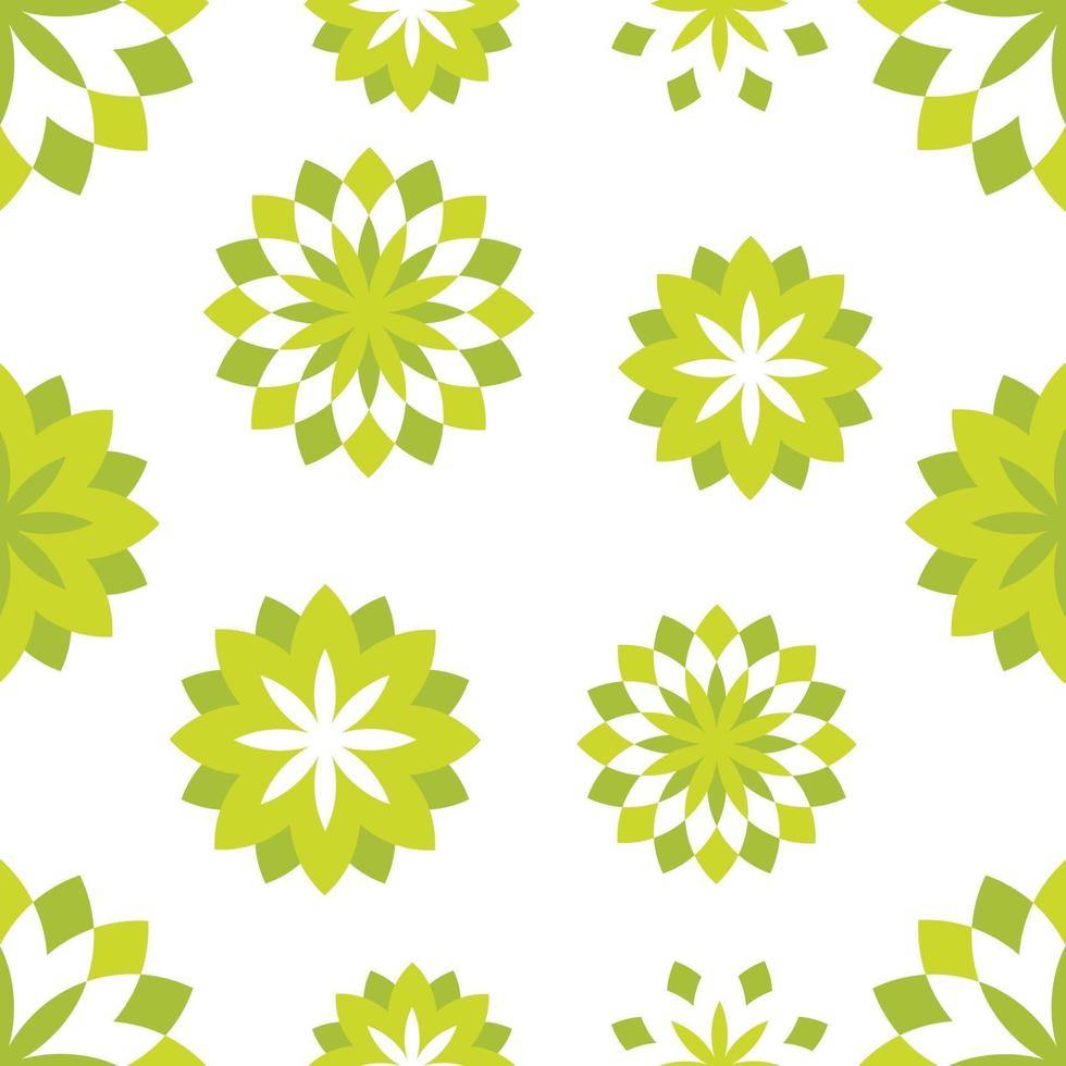 lente naadloze bloemenpatroon. vector