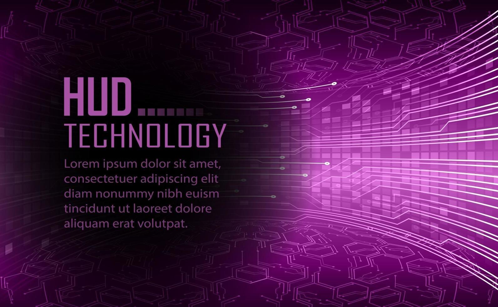 cyber tekst circuit toekomstige technologie concept achtergrond vector