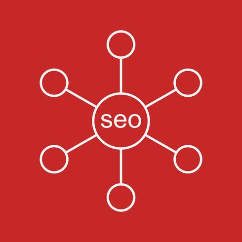 vector seo link pictogram