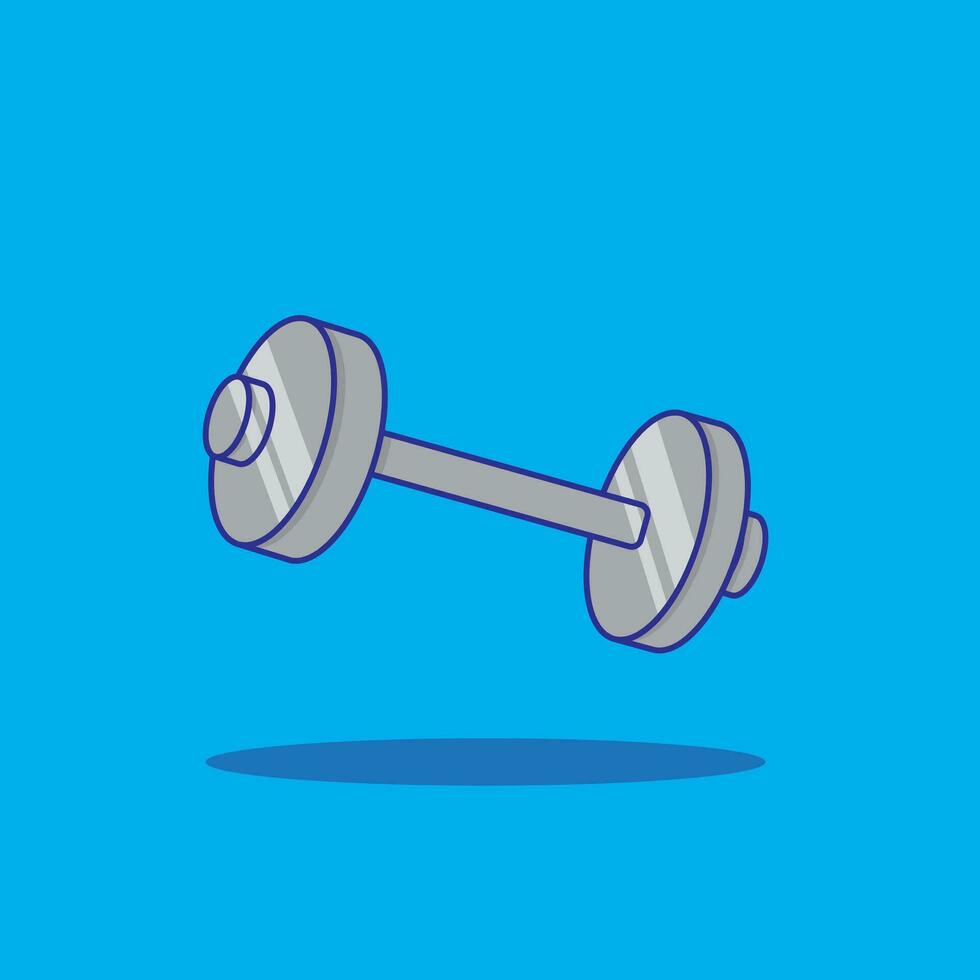 barbell Sportschool illustrator vector