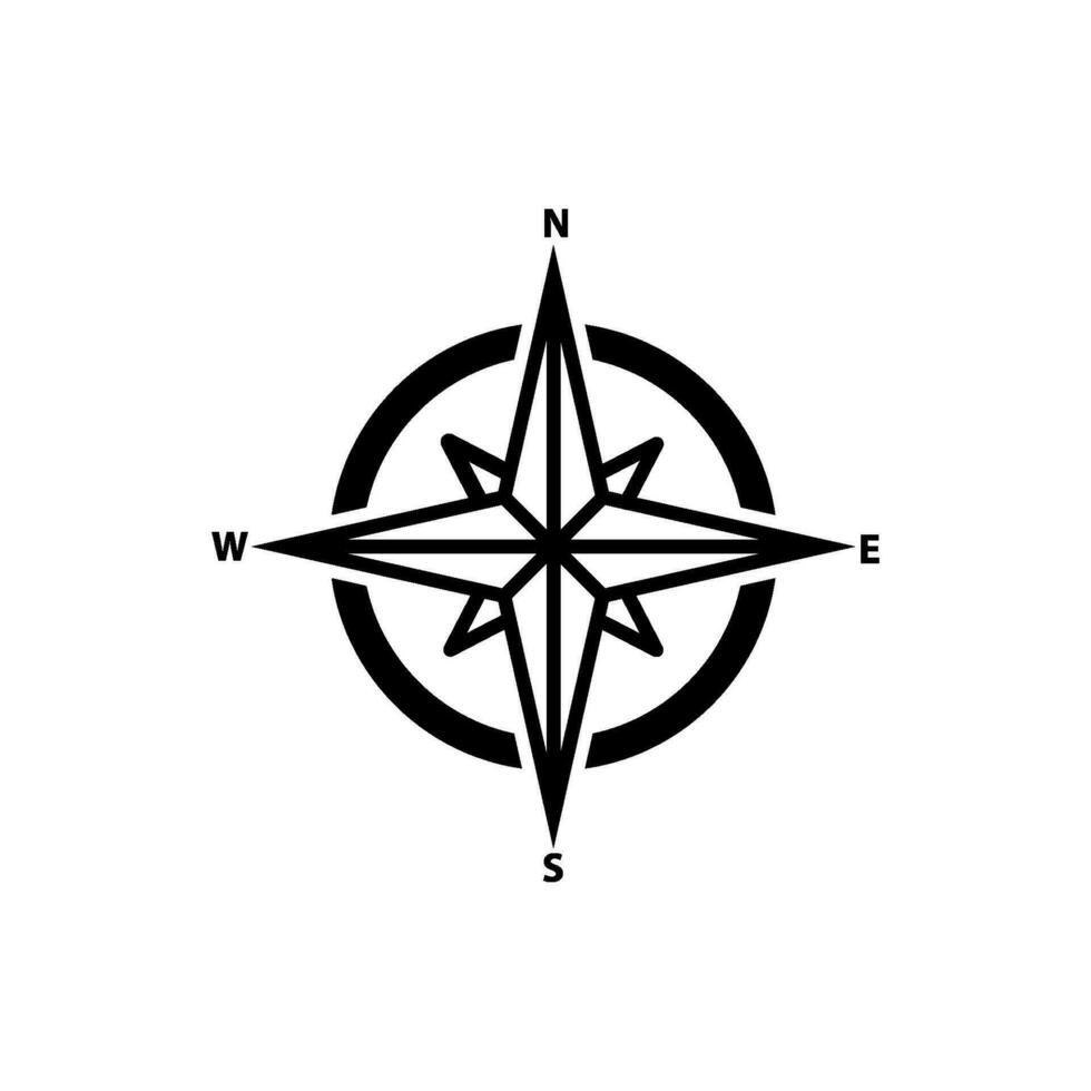 kompas icoon ontwerp vector Sjablonen