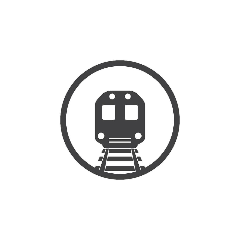 trein vector icoon illustratie ontwerp