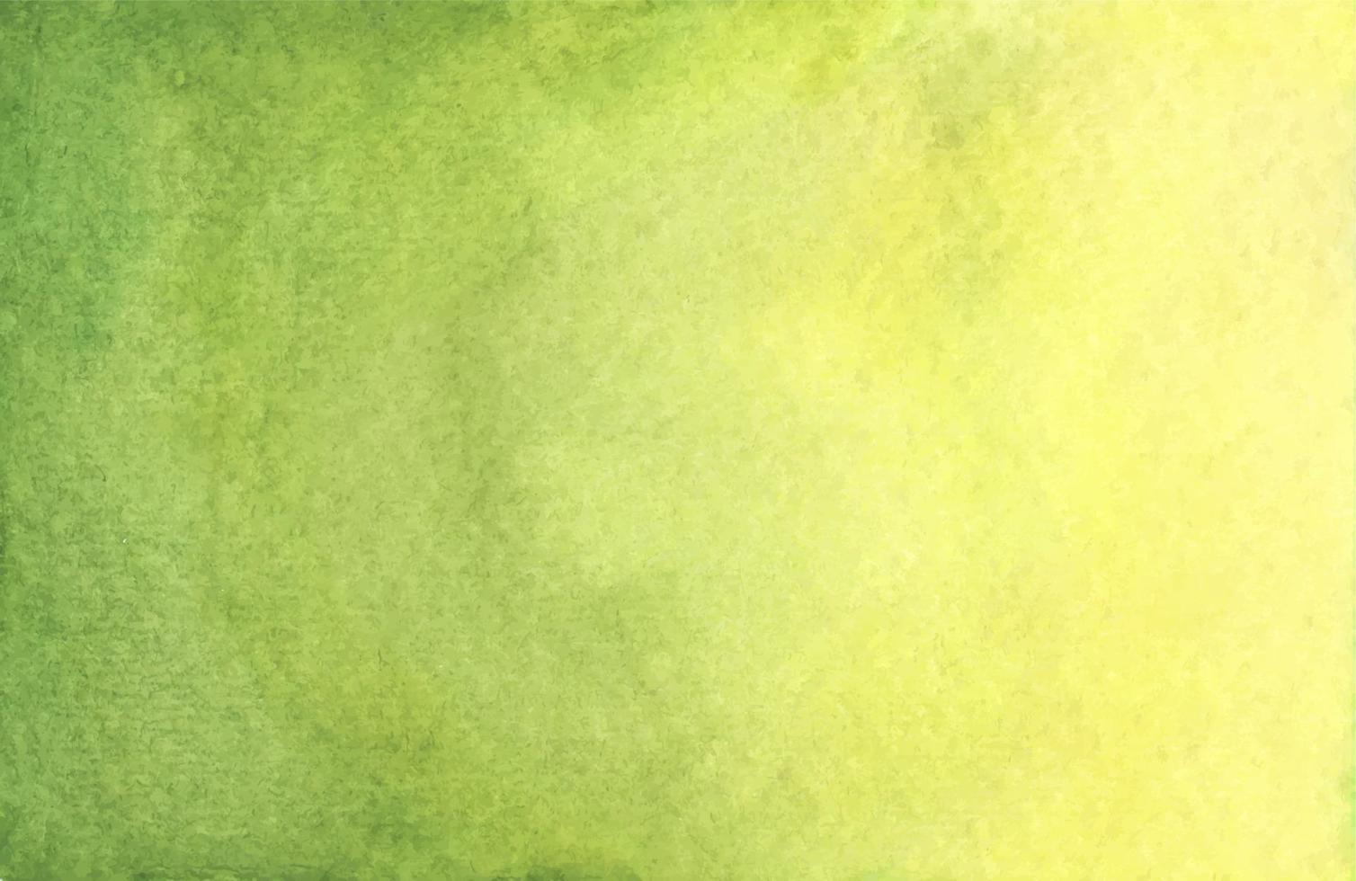 groene en gele abstracte aquarel textuur achtergrond. vector