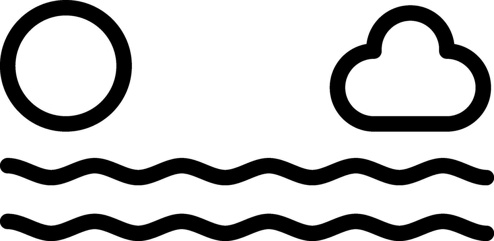 zee creatief icoon ontwerp vector